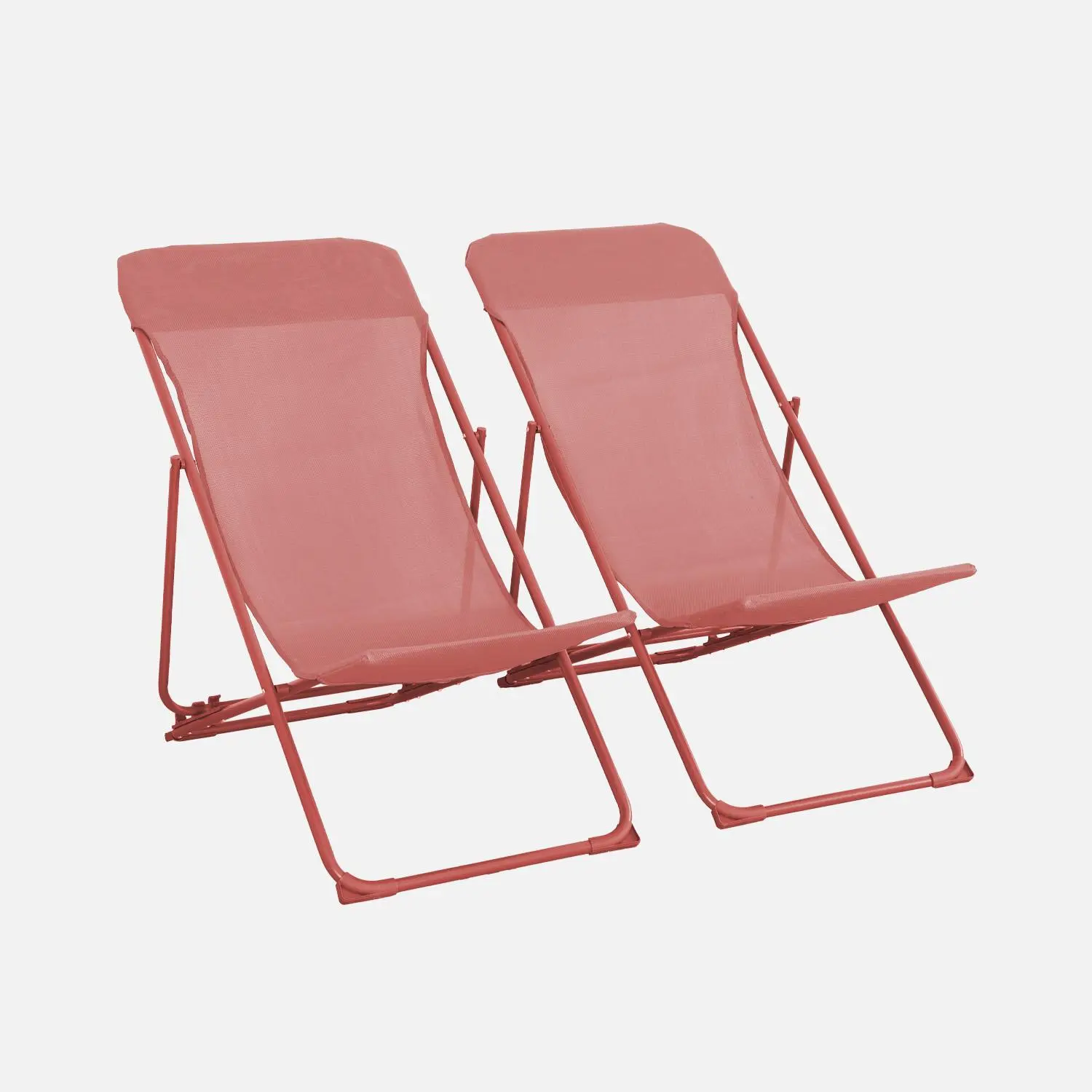 Chilienne acier pliante (lot de 2)