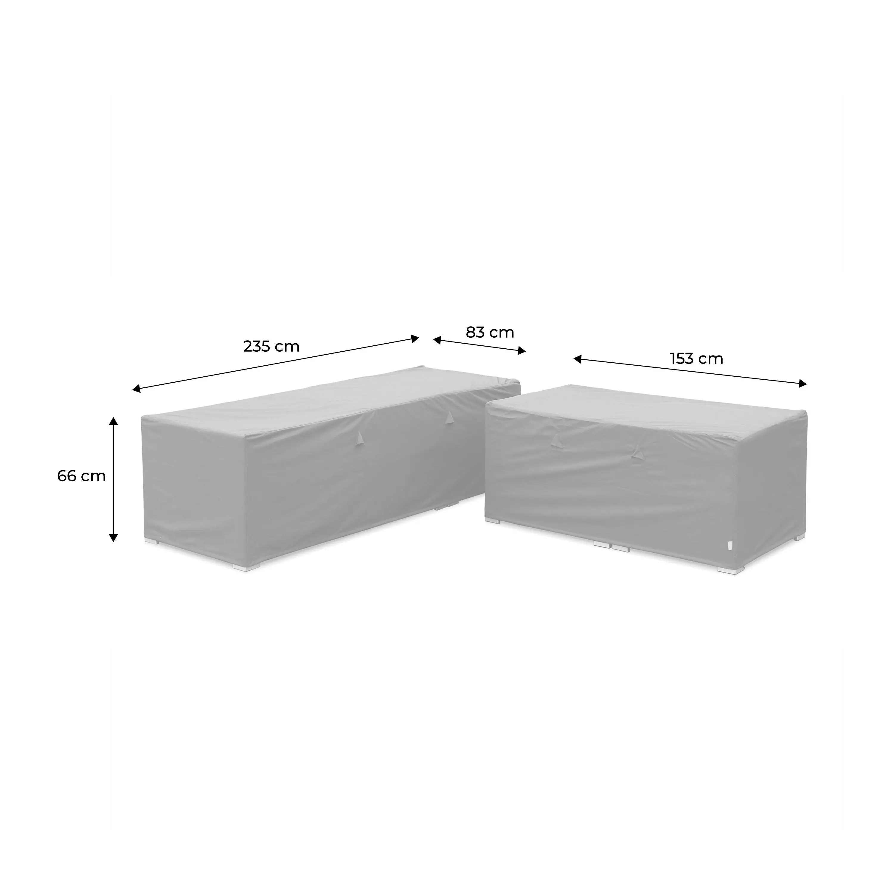 Housse de protection salon de jardin (lot de 2)