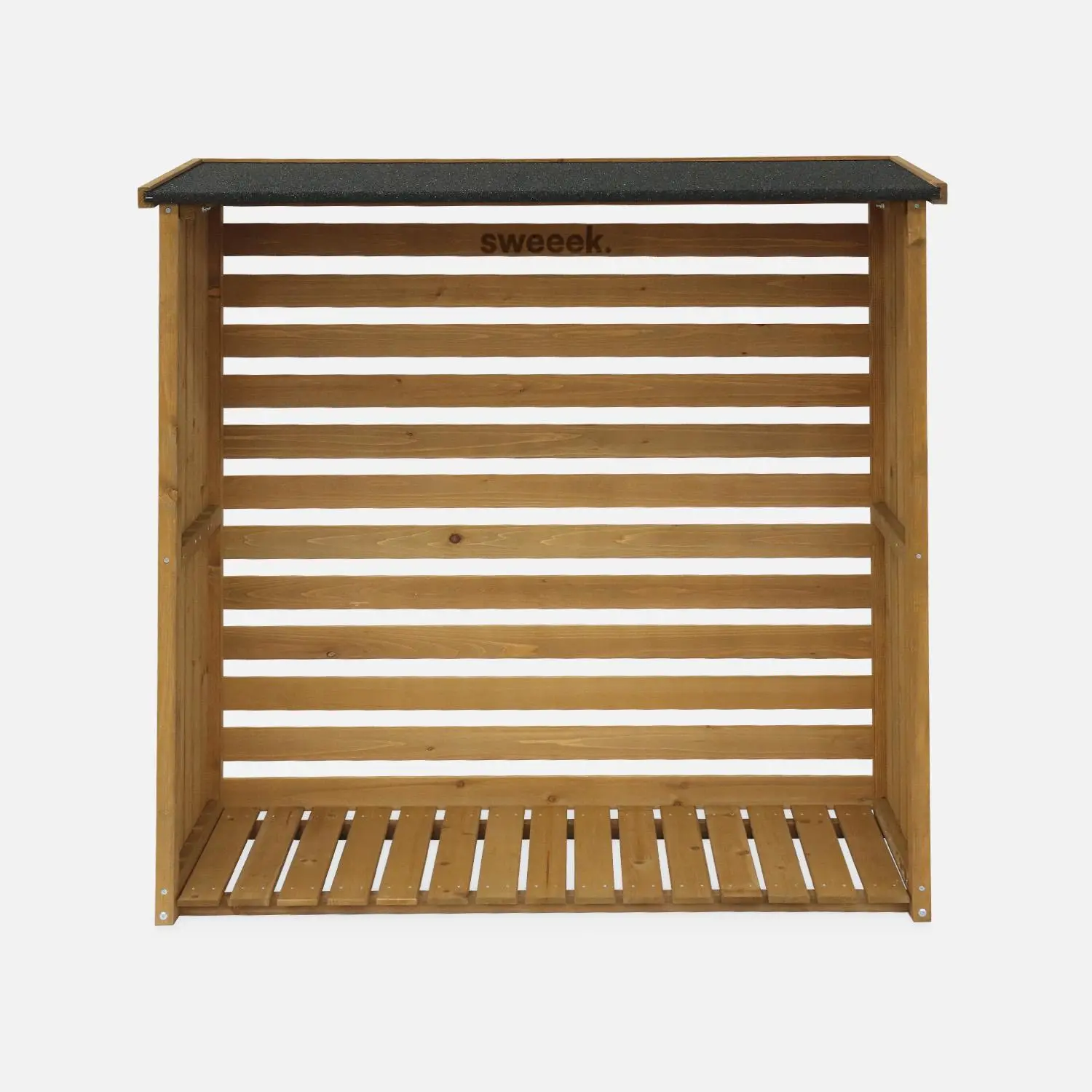 Abri bûches bois de sapin (lot de 2)