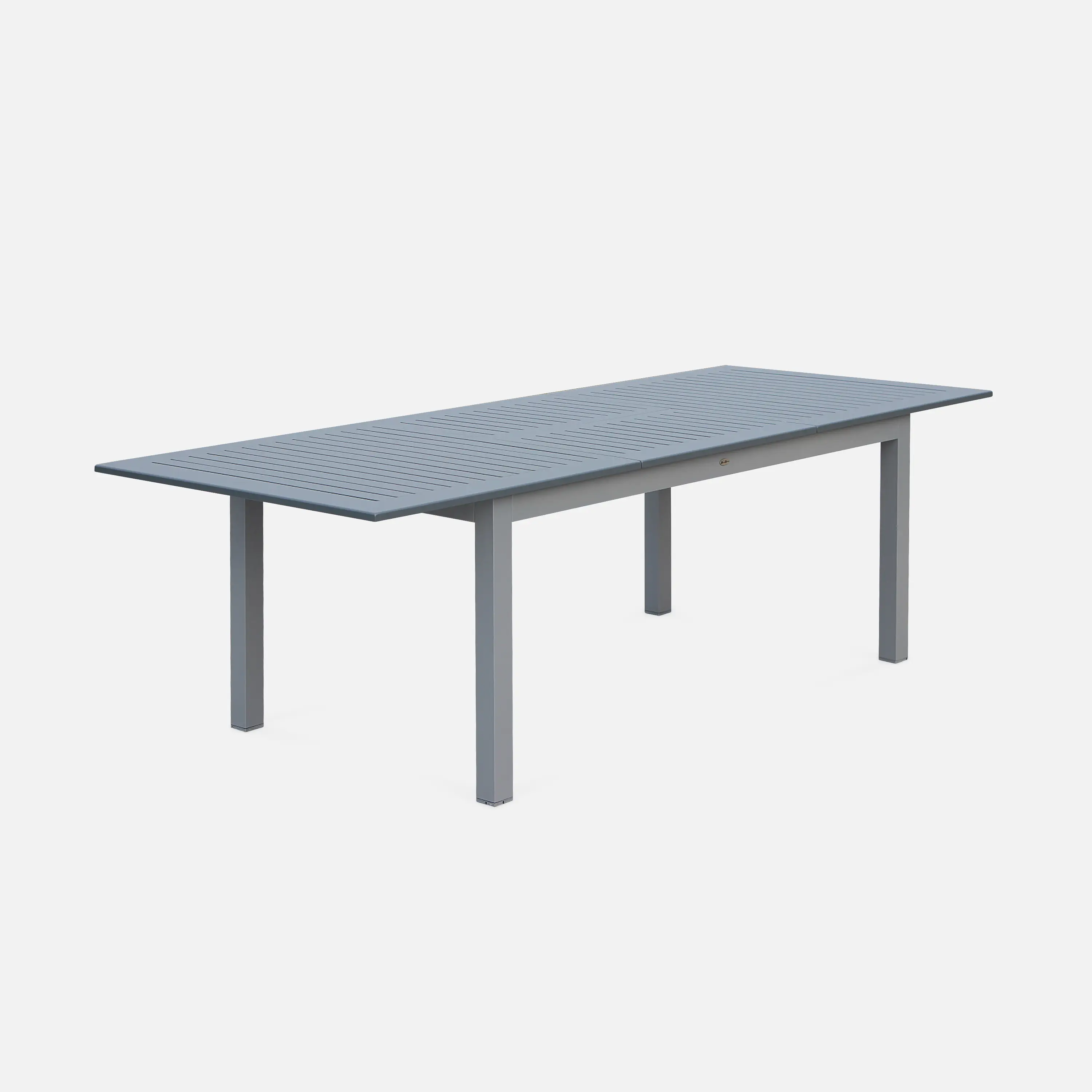 Table de jardin extensible aluminium 8 places
