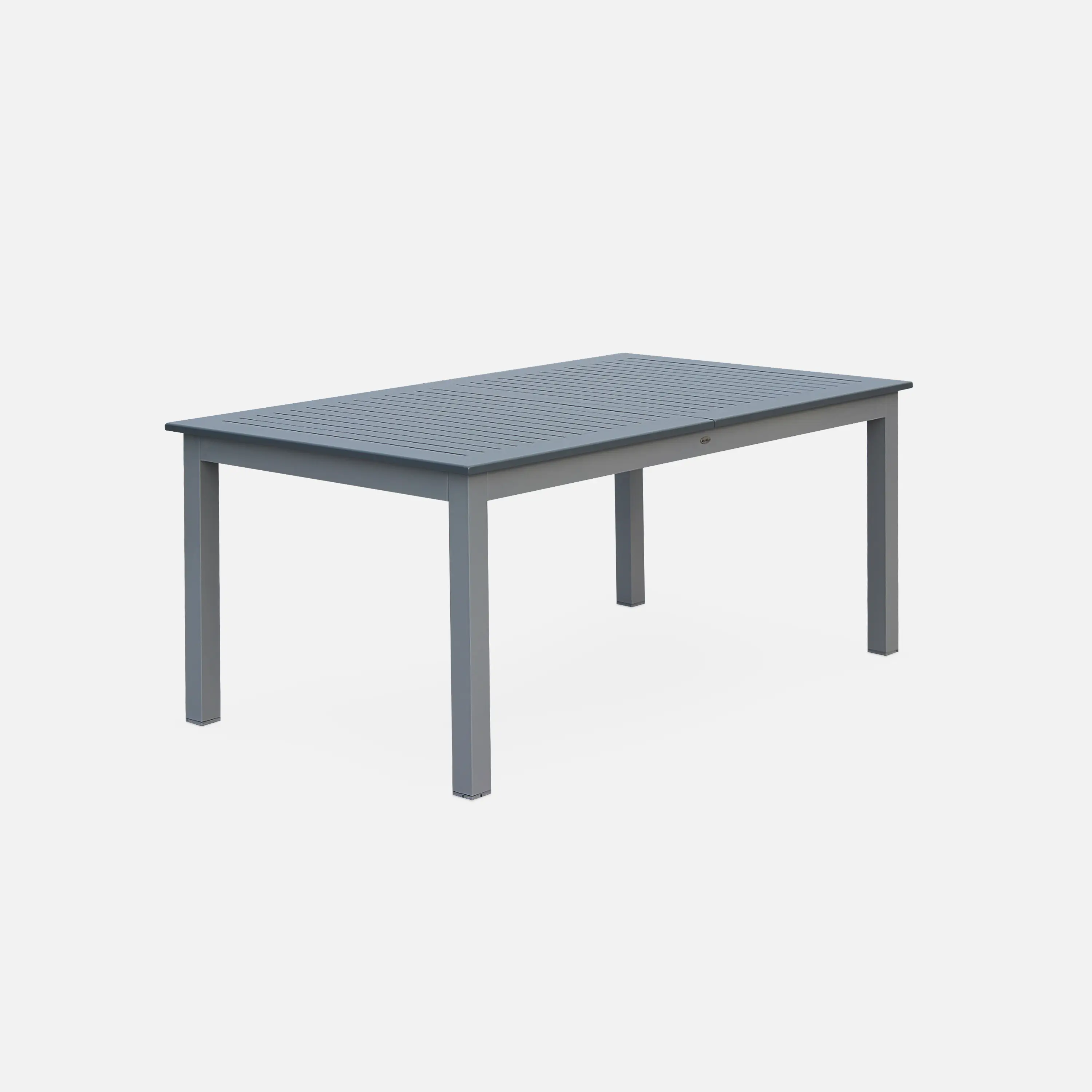Table de jardin extensible aluminium 8 places