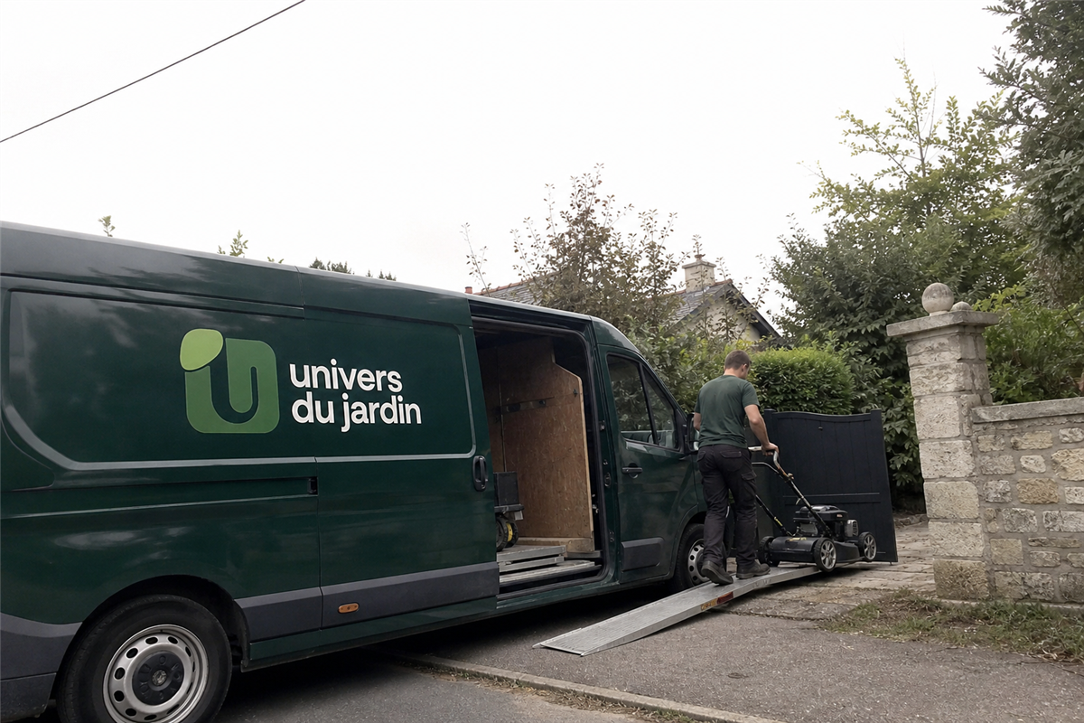 L’équipe L’Univers du Jardin prépare et suit votre commande